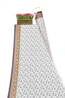 1-PC Kurti Unstitched Cambric Lawn