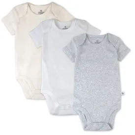 3-Pack Organic Cotton Short Sleeve Bodysuits