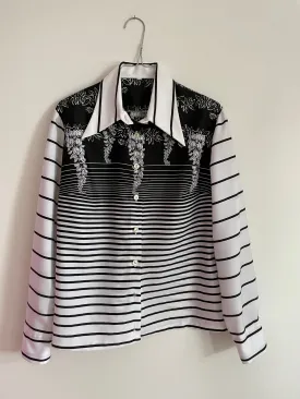 Black and White 70s Shirt