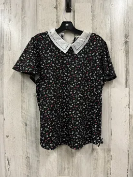 Black Top Short Sleeve Faith And Joy, Size M