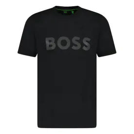 BOSS REFLECTIVE LOGO T-SHIRT BLACK