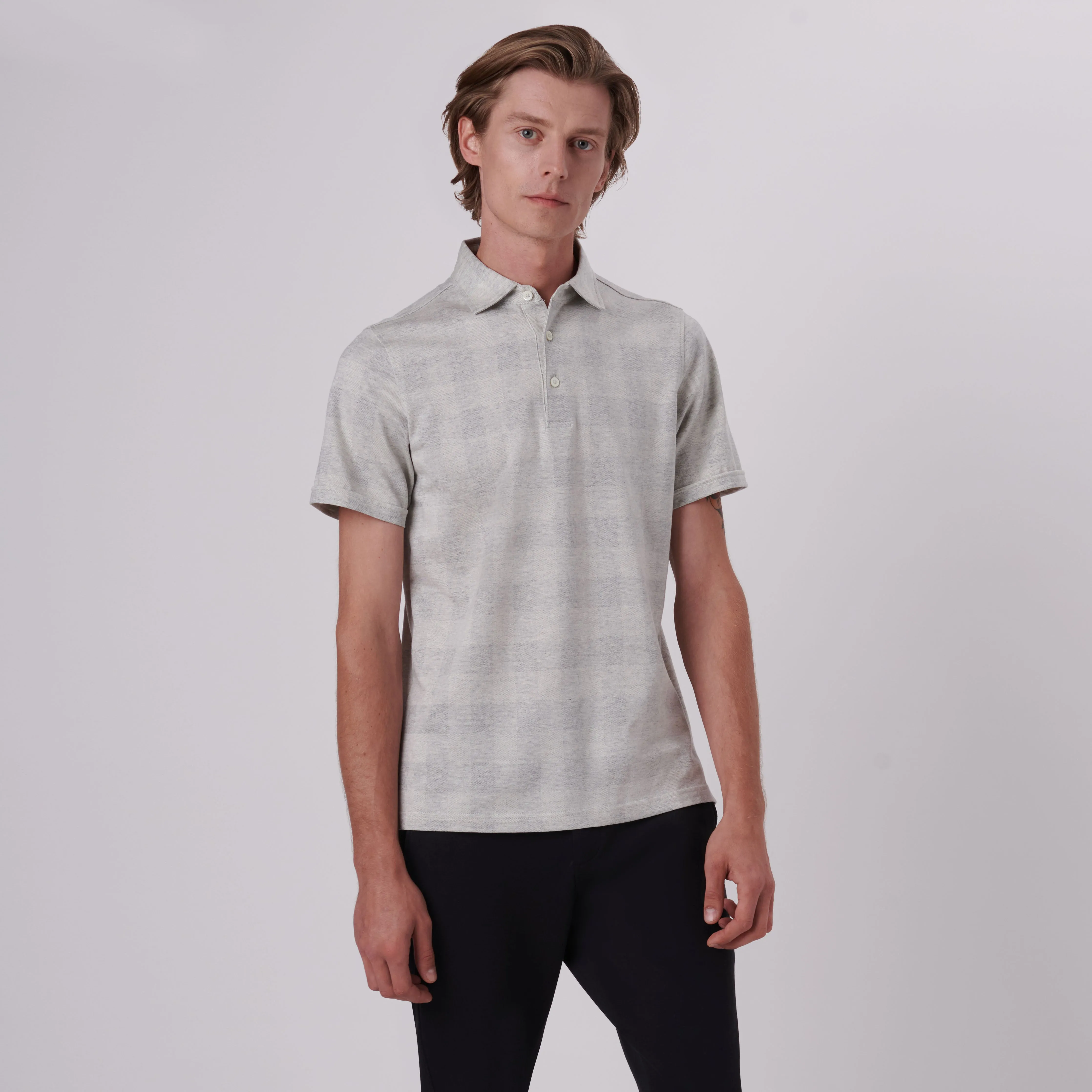 Buffalo Check Polo Shirt