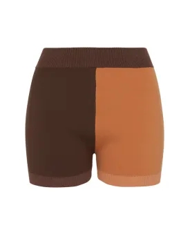 COLOUR BLOCK YONI SHORT