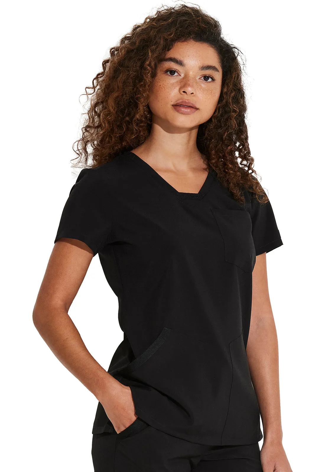 EDS Essentials - Women's V-Neck Scrub Top