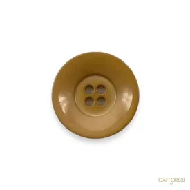 Glossy Four-hole Button- Art. D411 - Gafforelli Srl