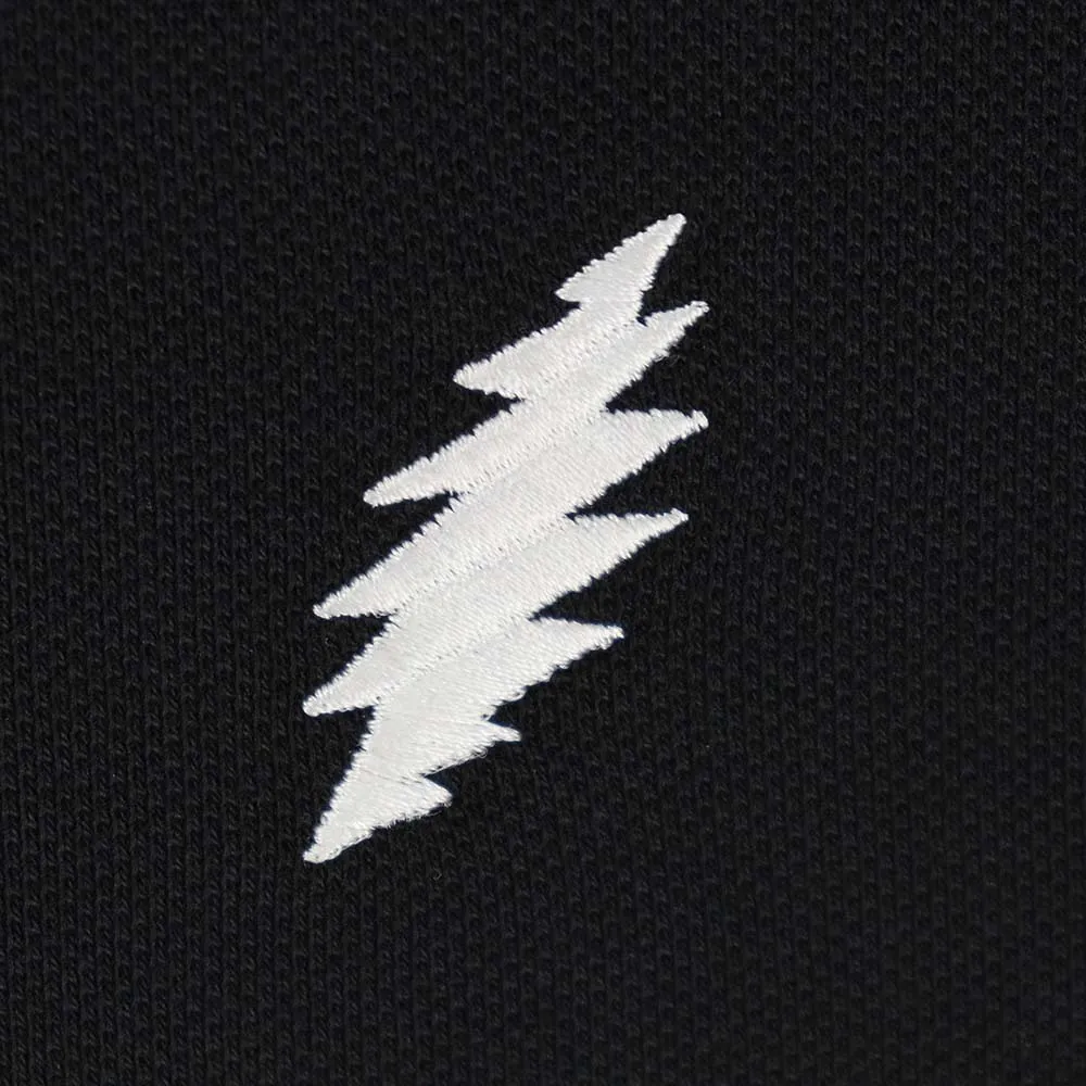 Grateful Dead | Pique Polo | Black Bolt