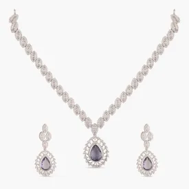 Hala Nakshatra CZ Necklace Set