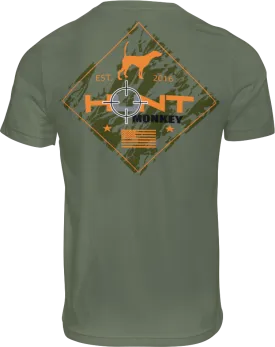 Hunt Monkey Camo Dog T-Shirt