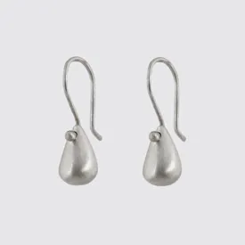 Jane Diaz | Solid Teardrop Earrings in Sterling Silver