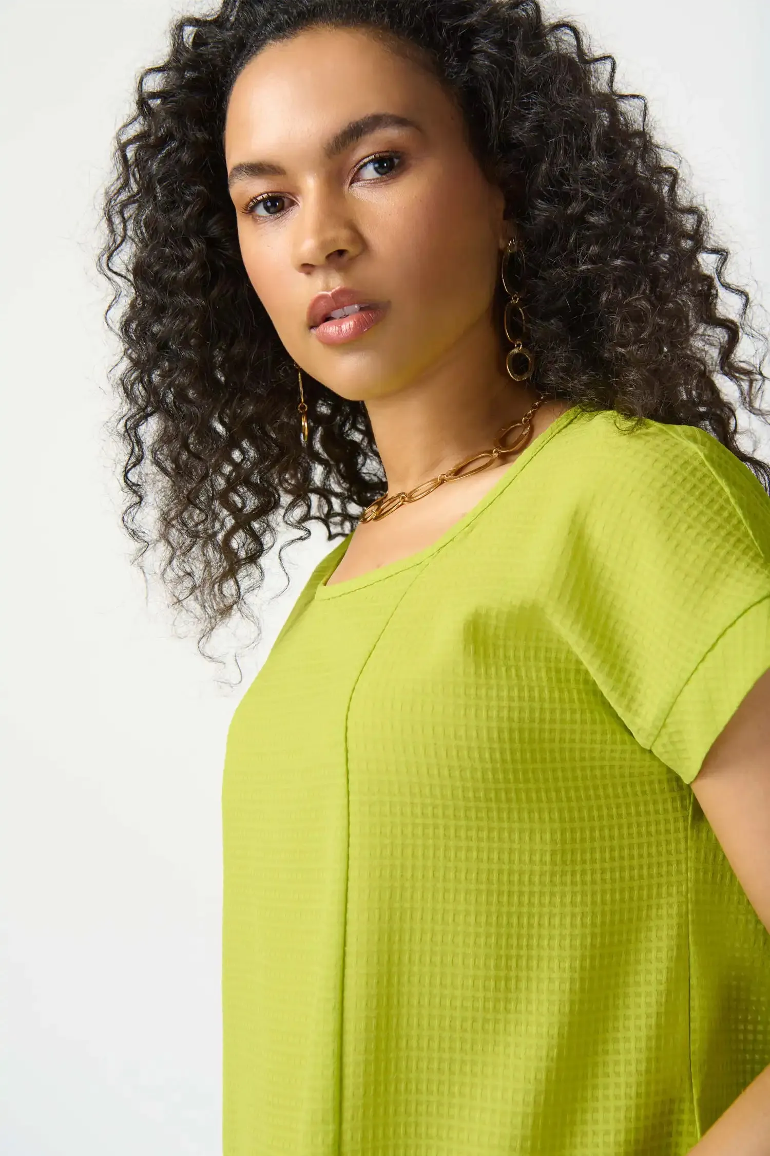 Joseph Ribkoff Key Lime Top Style 241217-4204