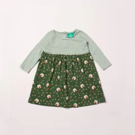 Little Green Radicals Golden Sheep Easy Peasy Dress Organic Cotton (3-12mths)