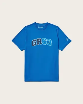 Mens George Russell Logo Tee Blue