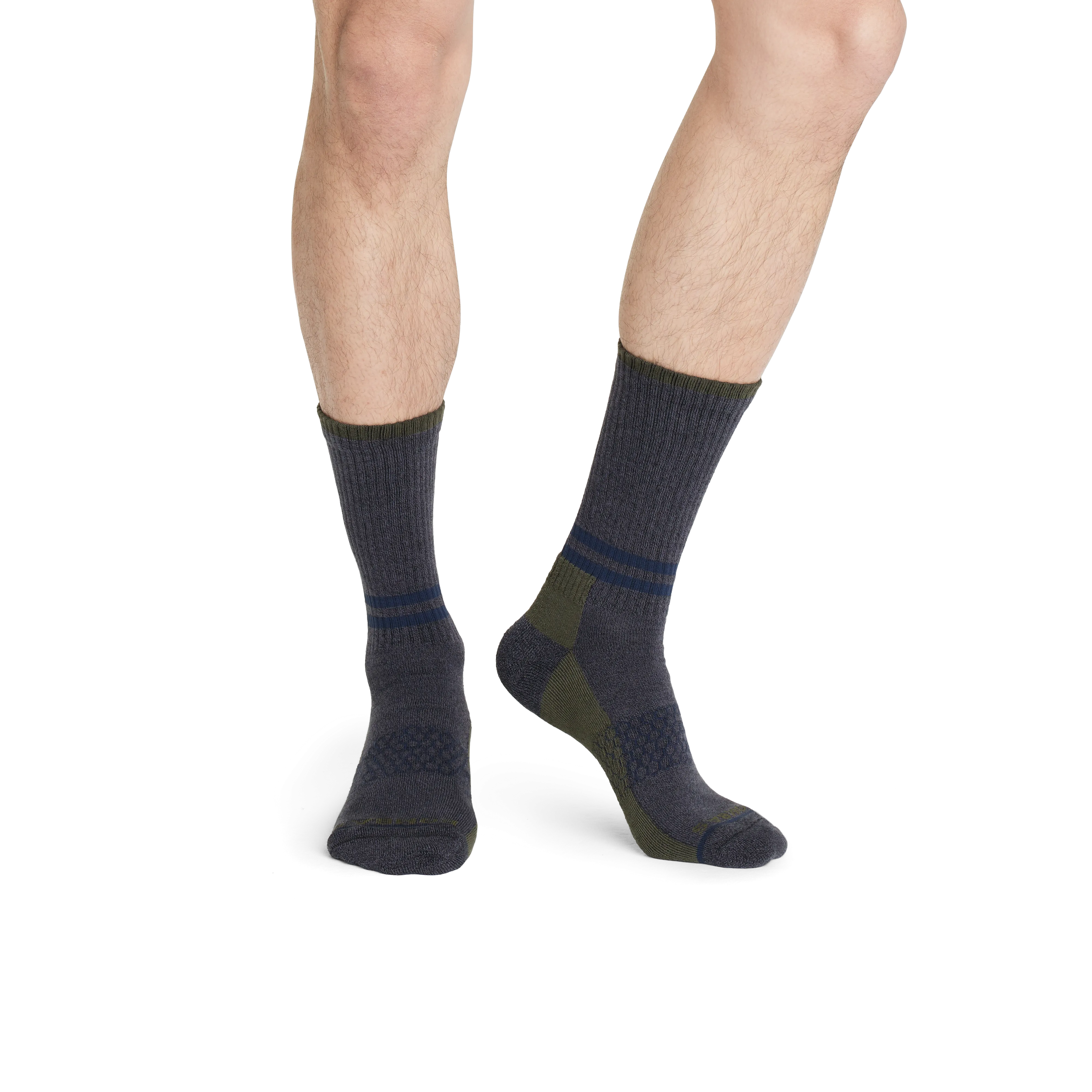 Men's Stripes Calf Sock 4-Pack