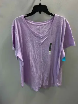 NWT TEK GEAR PLUS SIZES Size 2X LAVENDAR TOP