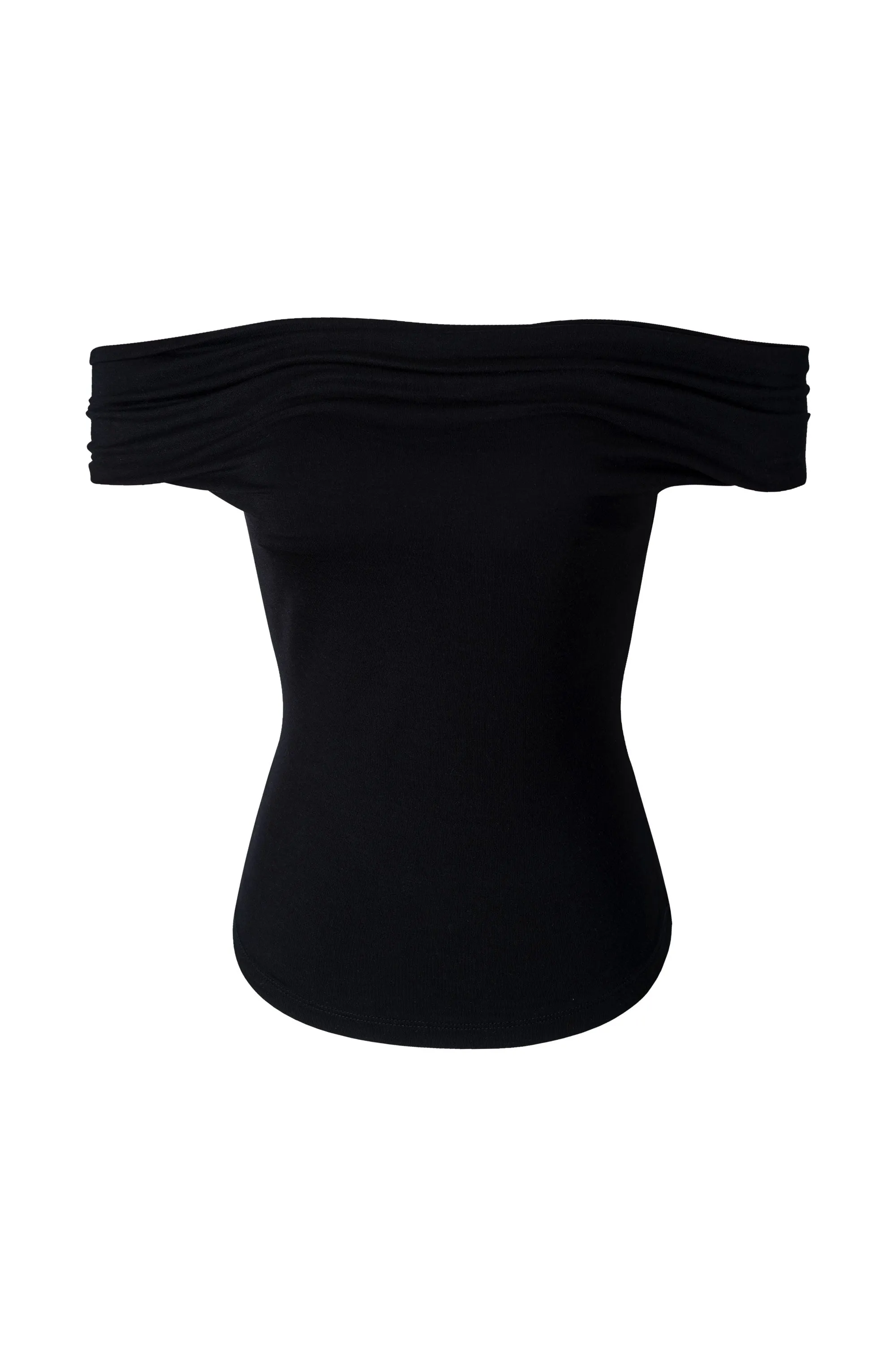 Rita Black Off Shoulder Top