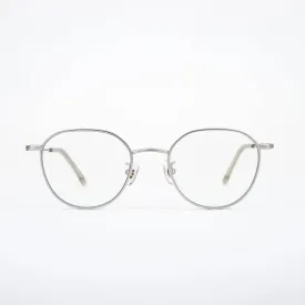 Ward Eyewear Blue Light Blocking Glasses in Baron2 Silver